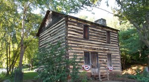 One Of The Oldest Building In Tennessee Was Used By Andrew Jackson, Then Was Moved, And Is Displayed Downtown Jonesborough