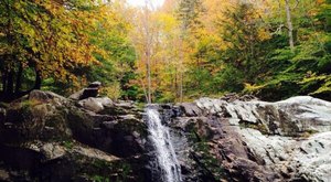 The Hike To This Little-Known Vermont Waterfall Is Short And Sweet
