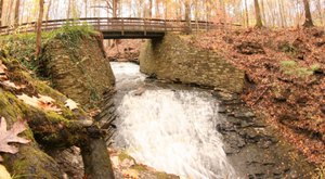 The 0.8-Mile Hike To Buttermilk Falls Might Just Be The Most Enchanting Hike In Cleveland
