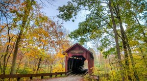 The Small Town In Indiana That Comes Alive In The Fall Season