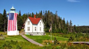A Private Lighthouse Getaway In Maine On A Private Island With Views Of The Gulf Of Maine