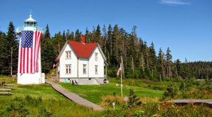 A Private Lighthouse Getaway In Maine On A Private Island With Views Of The Gulf Of Maine