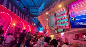 Enter A Life-Sized Barbie Dreamhouse Complete With Pink Food And Drinks At Popfancy Dessert Bar In Texas