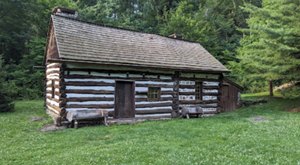 One Of The Oldest Buildings In Pennsylvania Is Also One Of The Oldest Log Cabins In The U.S.