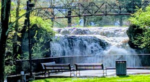 This Urban Waterfall In Connecticut Offers A Bit Of Nature In The Middle Of The City