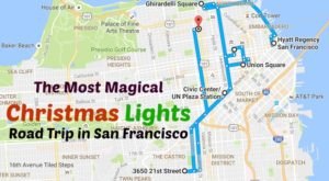 The Christmas Lights Road Trip Around San Francisco That’s Nothing Short Of Magical