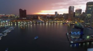 What This Drone Footage Caught In Baltimore Is Breathtaking